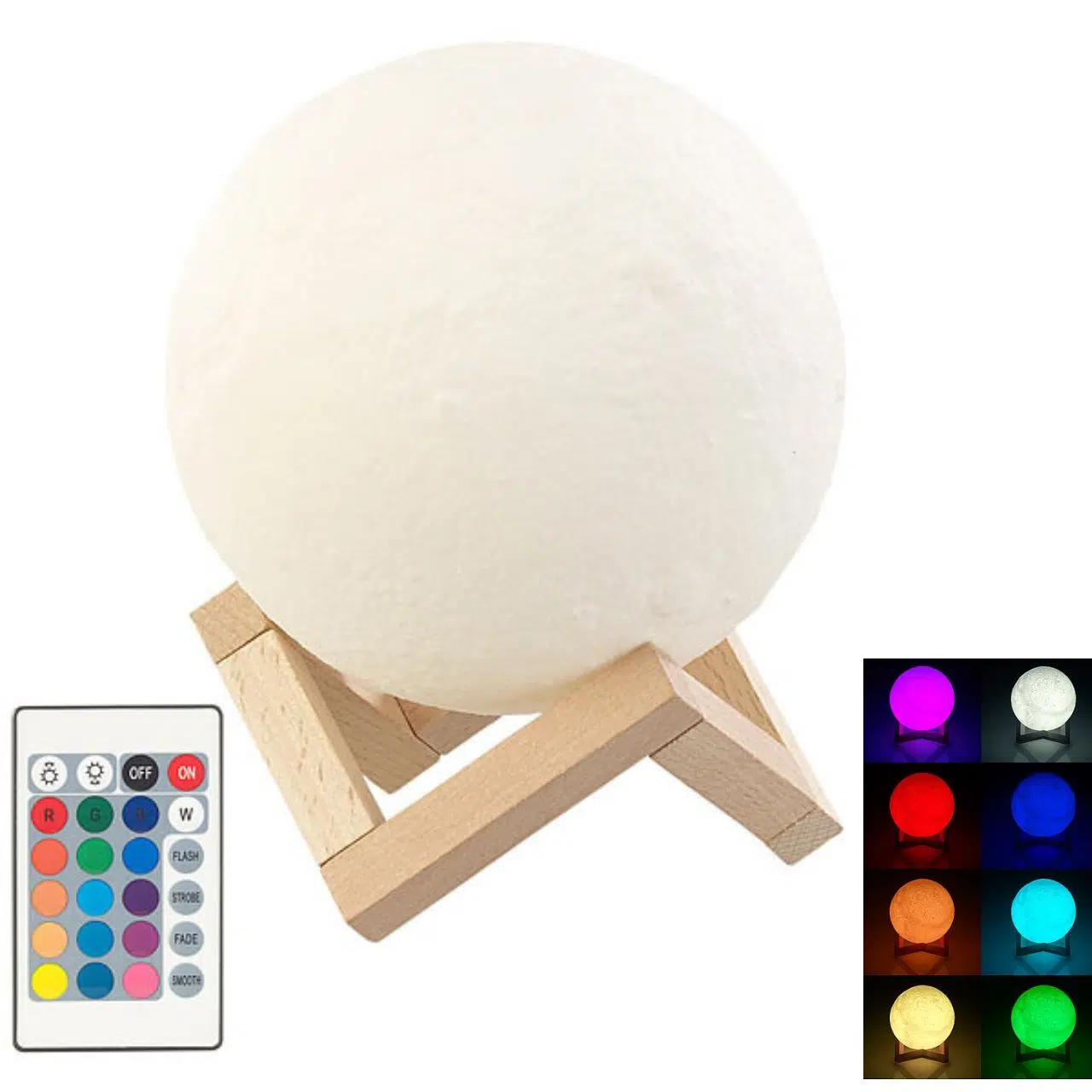 Lampe Lune 3D | مصباح القمر ثلاثي الأبعاد