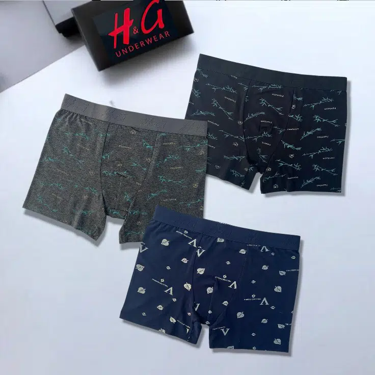 PACK BOXERS POUR HOMME IMPRIMéS COTON