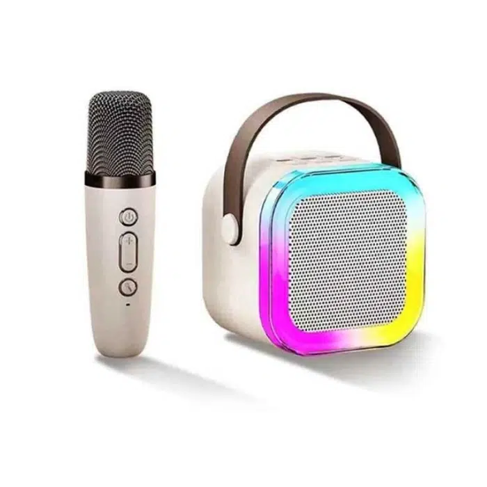 Haut Parleur Bluetooth karaoké coloré K12