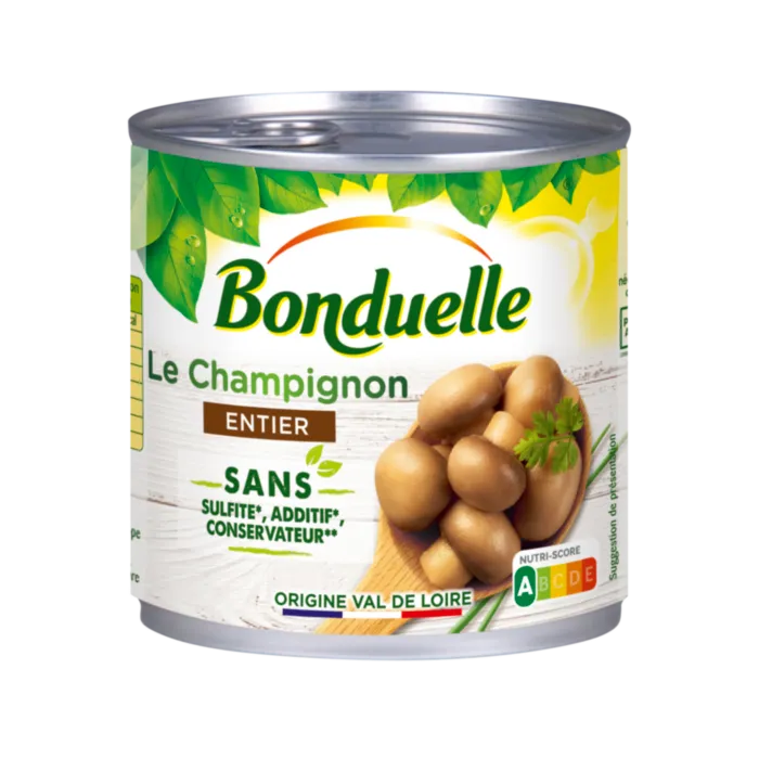 CHAMPIGNON ENTIER 390 GR BONDUELLE