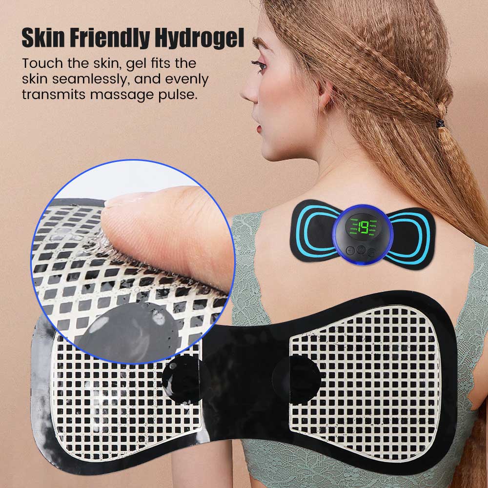 Mini Masseur Electrique Portable avec  8 modes de massages.