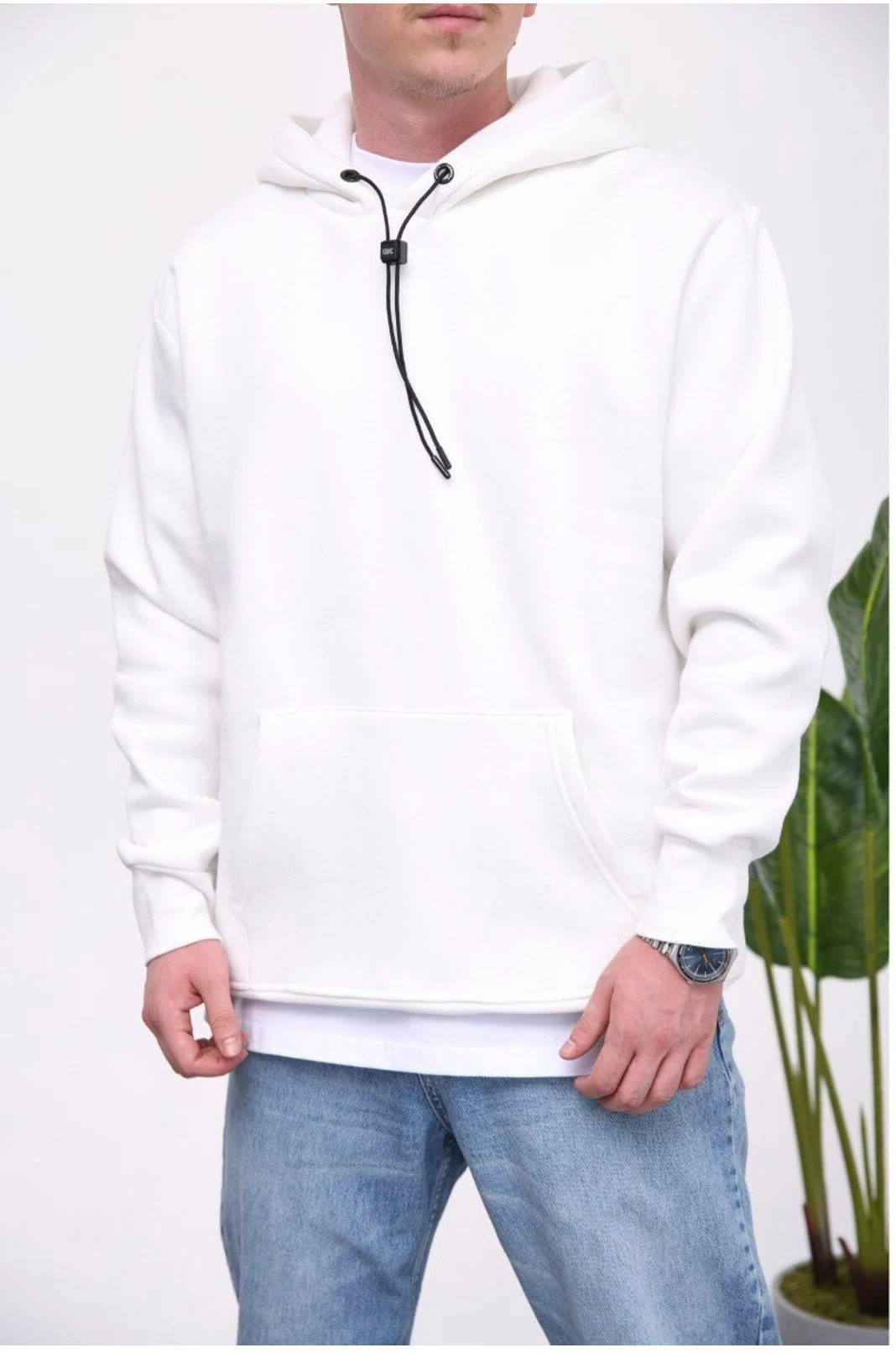 Ivory Basic Hoodie