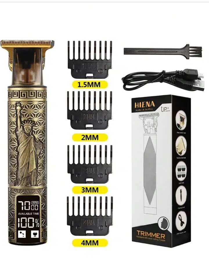 TRIMMER Shaving Professional Vintage T9 With Screen