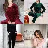 Pyjama simple velours homme / femme