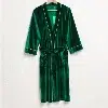 Robe de chambre homme velours