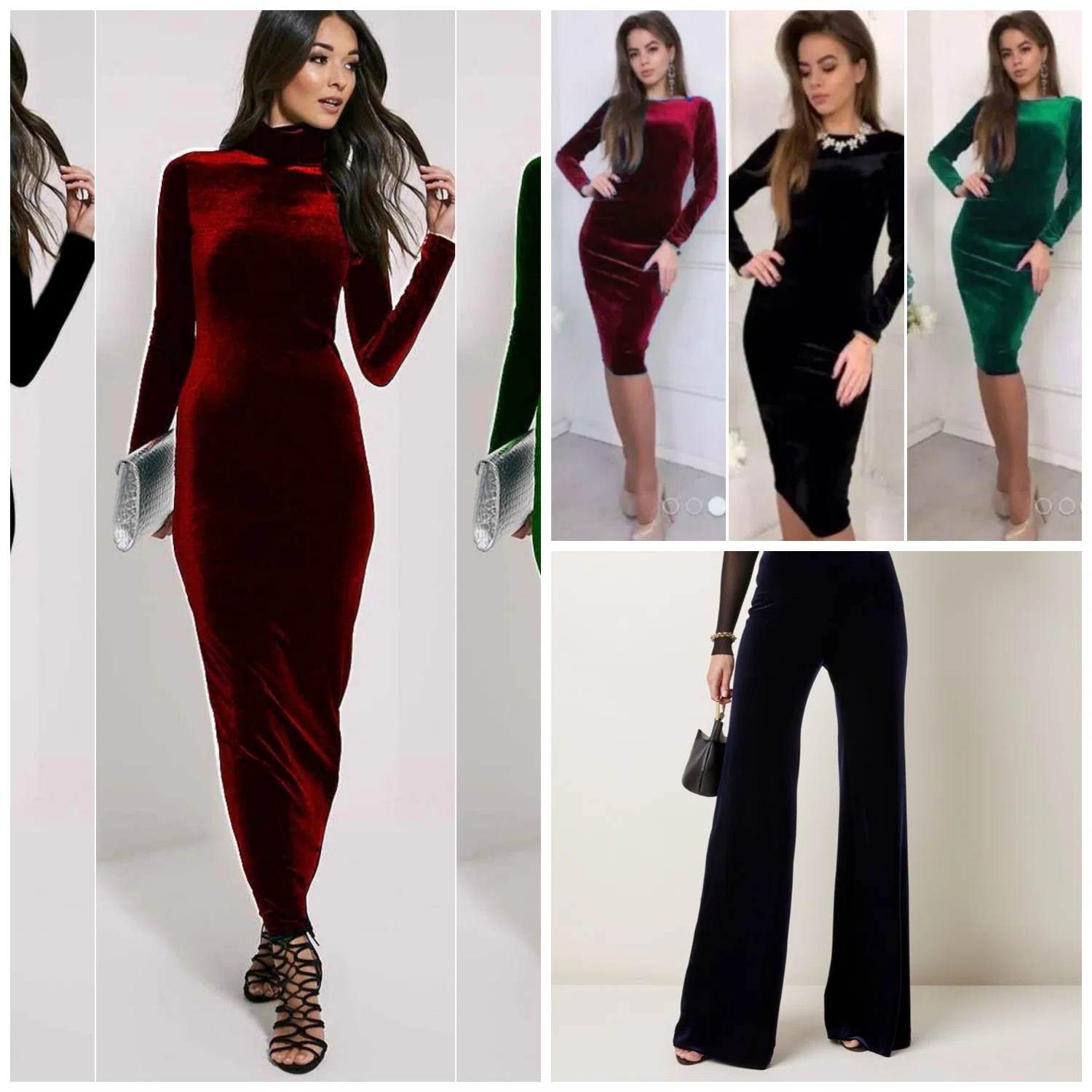 Robe velours