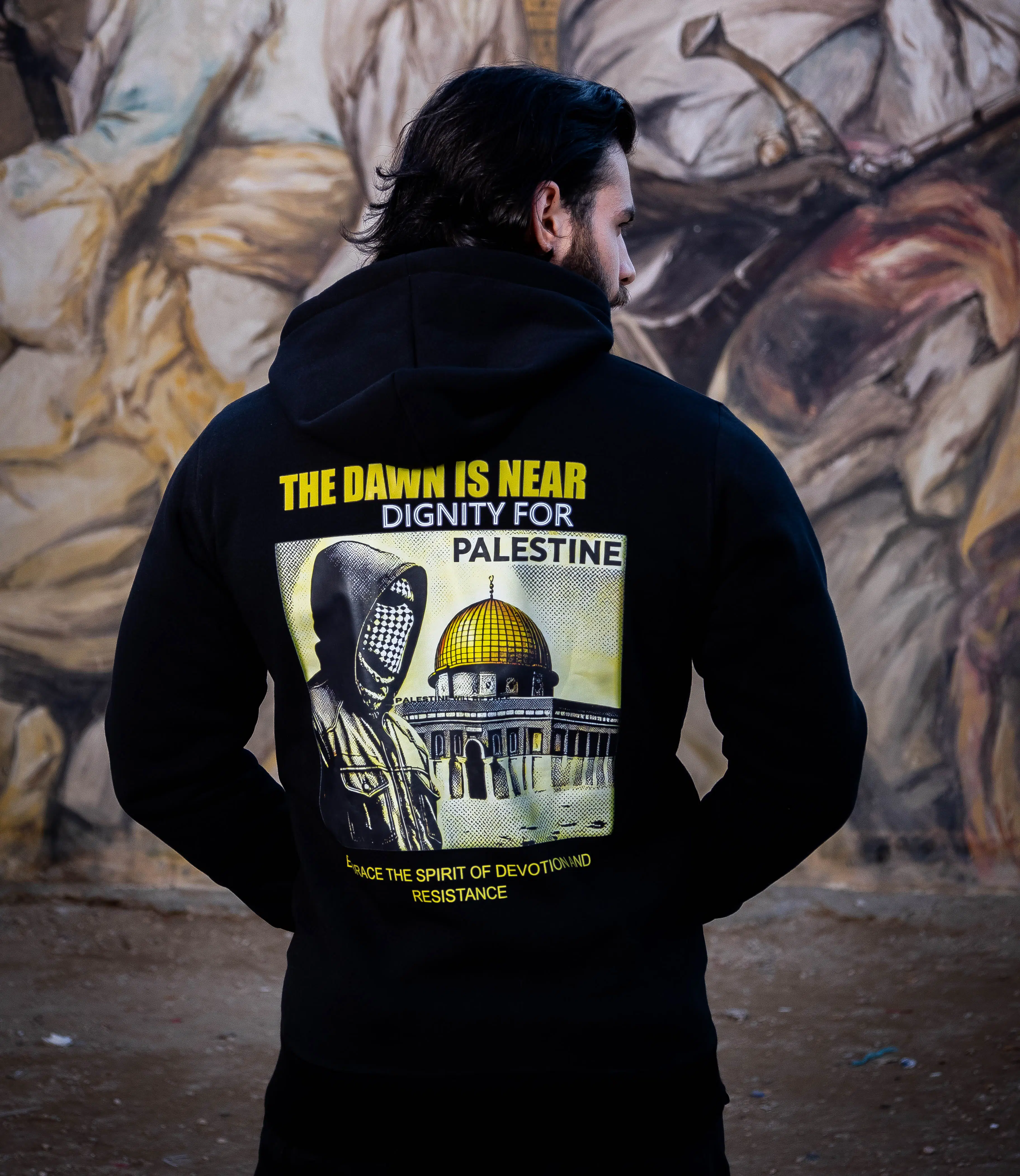 HOODIE DAWN IS NEAR - PALESTINE