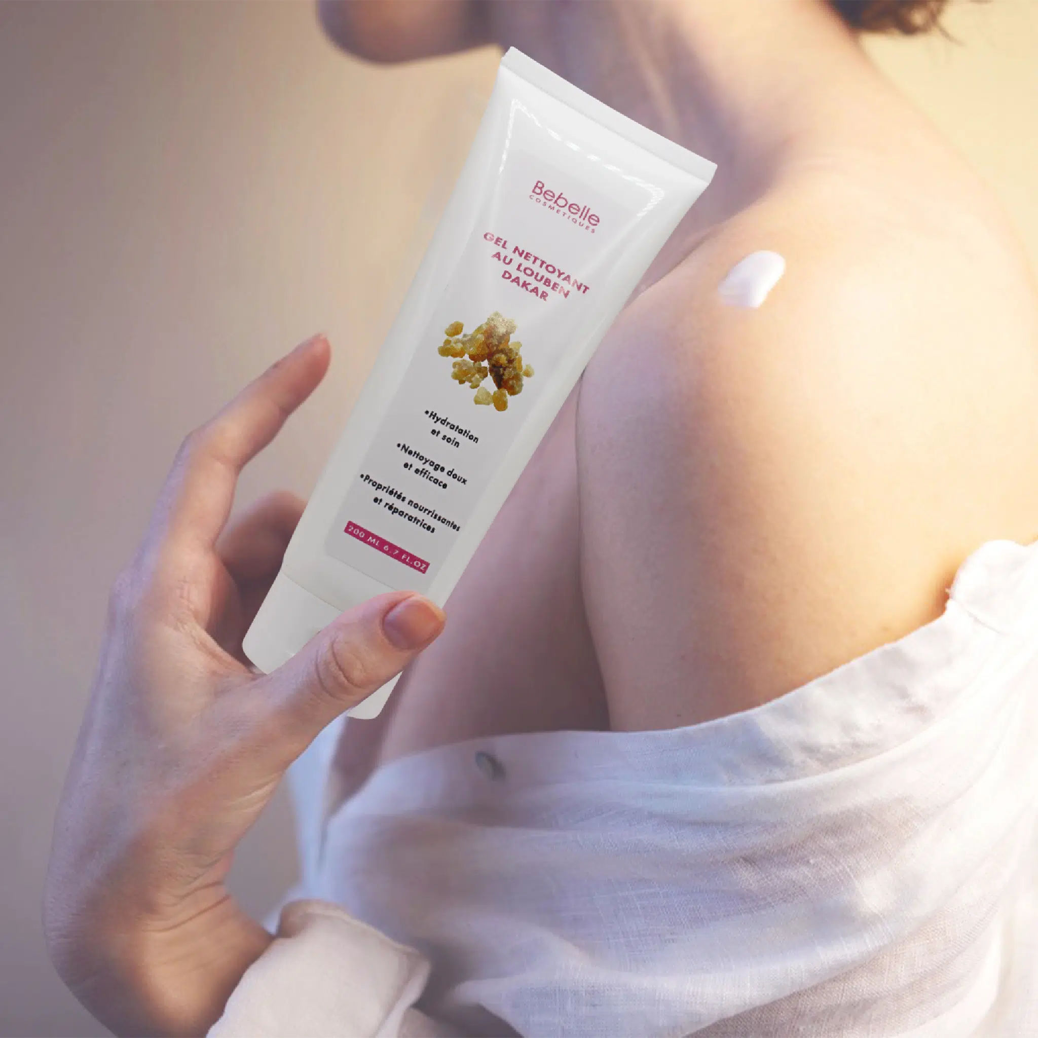 Bebelle™ Soin Doux - Crème Visage au Louben Dakar et collagène & Gel Nettoyant Louben Dakar
