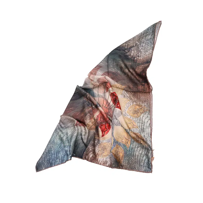 Foulard Carré Turkey Stain