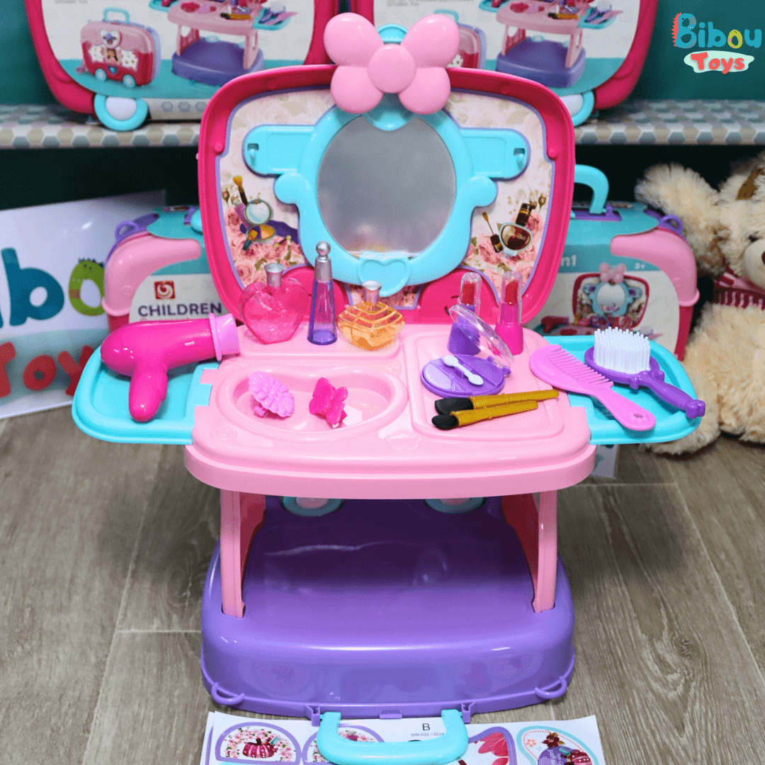 Coiffeuse Maquillage et Accessoires 3 in 1