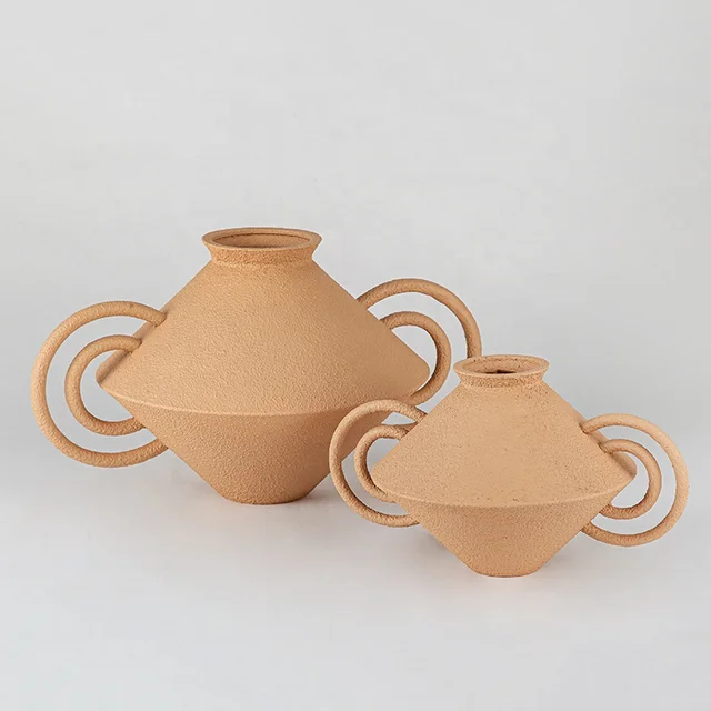 Vase sable double oreille