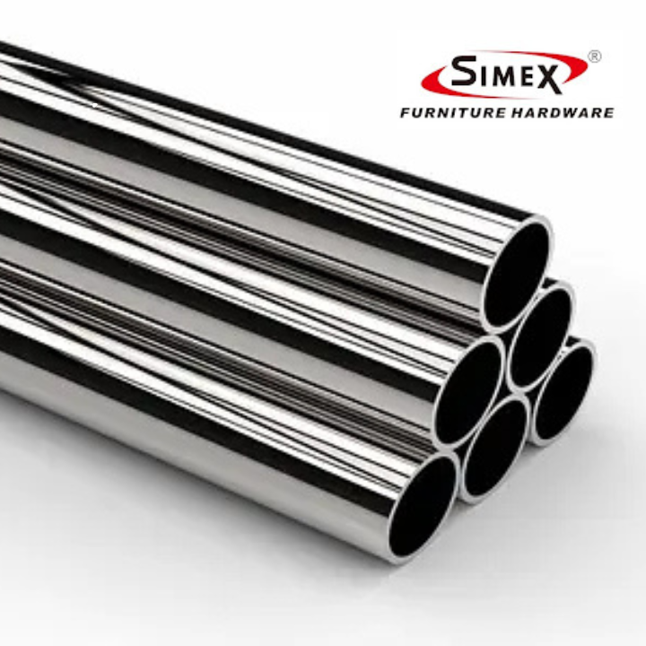 Tube rond 25 inox 3m