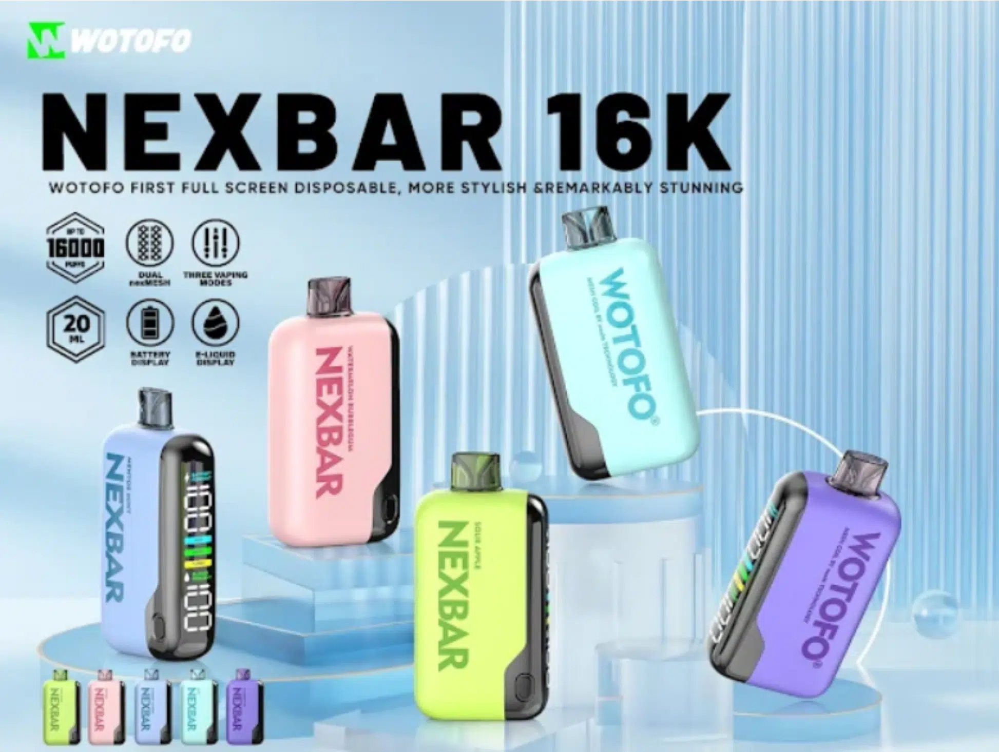 Wotofo NexBar 16k