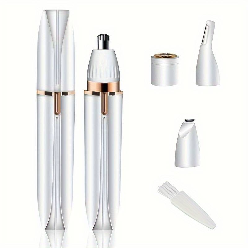 Épilateur facial électrique multifonctionnel 4 en 1 pour Sourcils , menton , joues , autour de la bouche ,nez , oreilles ...
