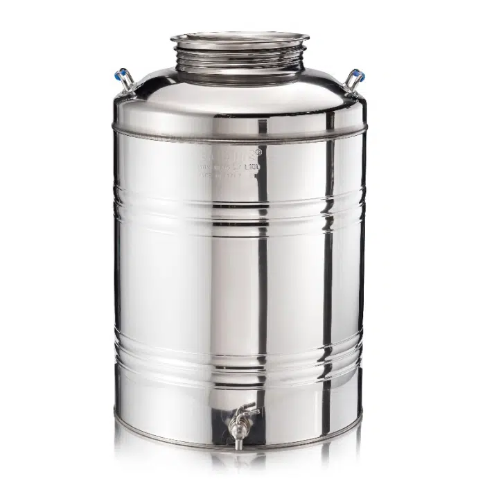 SANSONE Citerne De 50L Dhuile En Inox 18/10