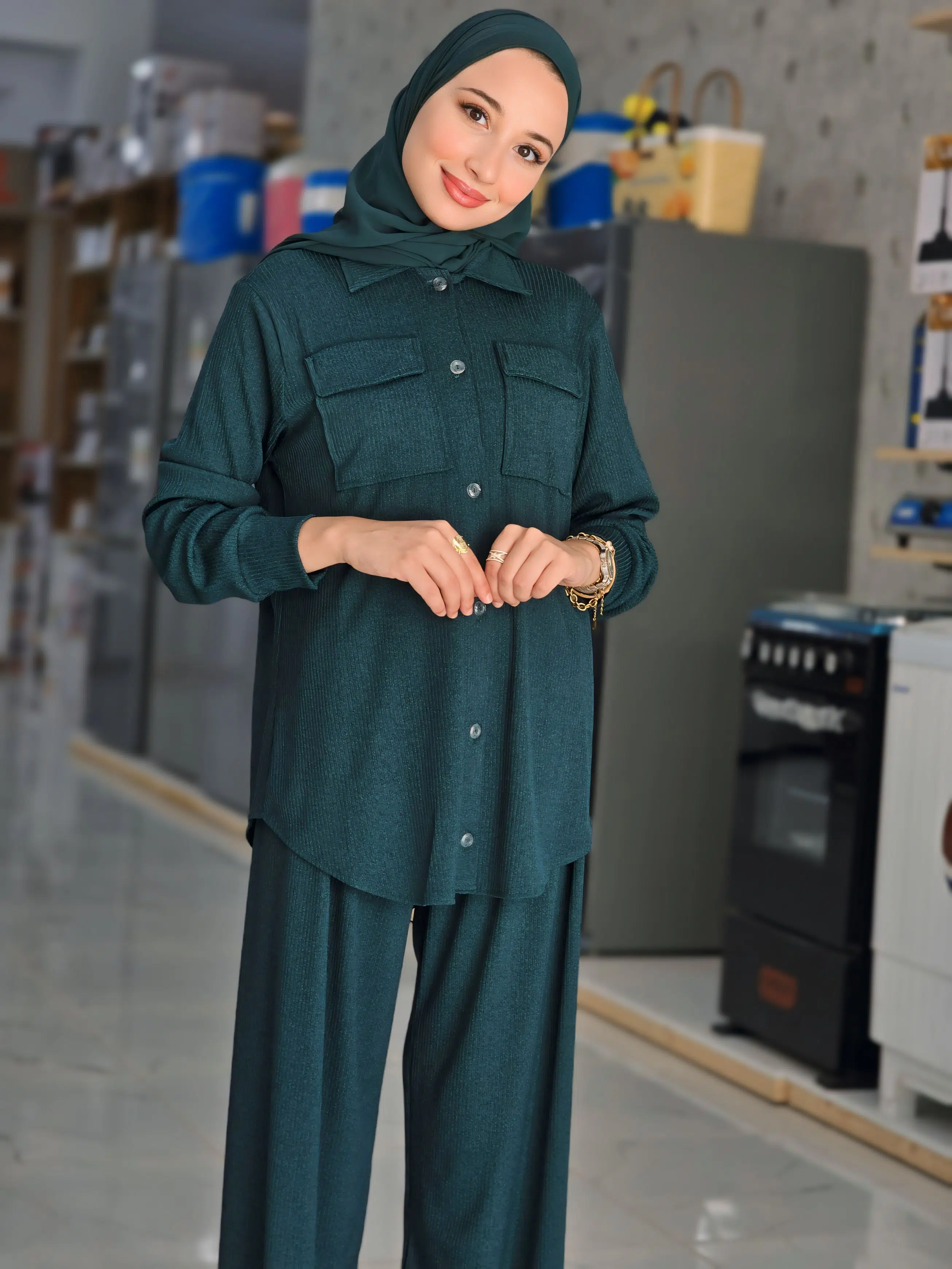 Tenue 2 pièces - Vert Olive