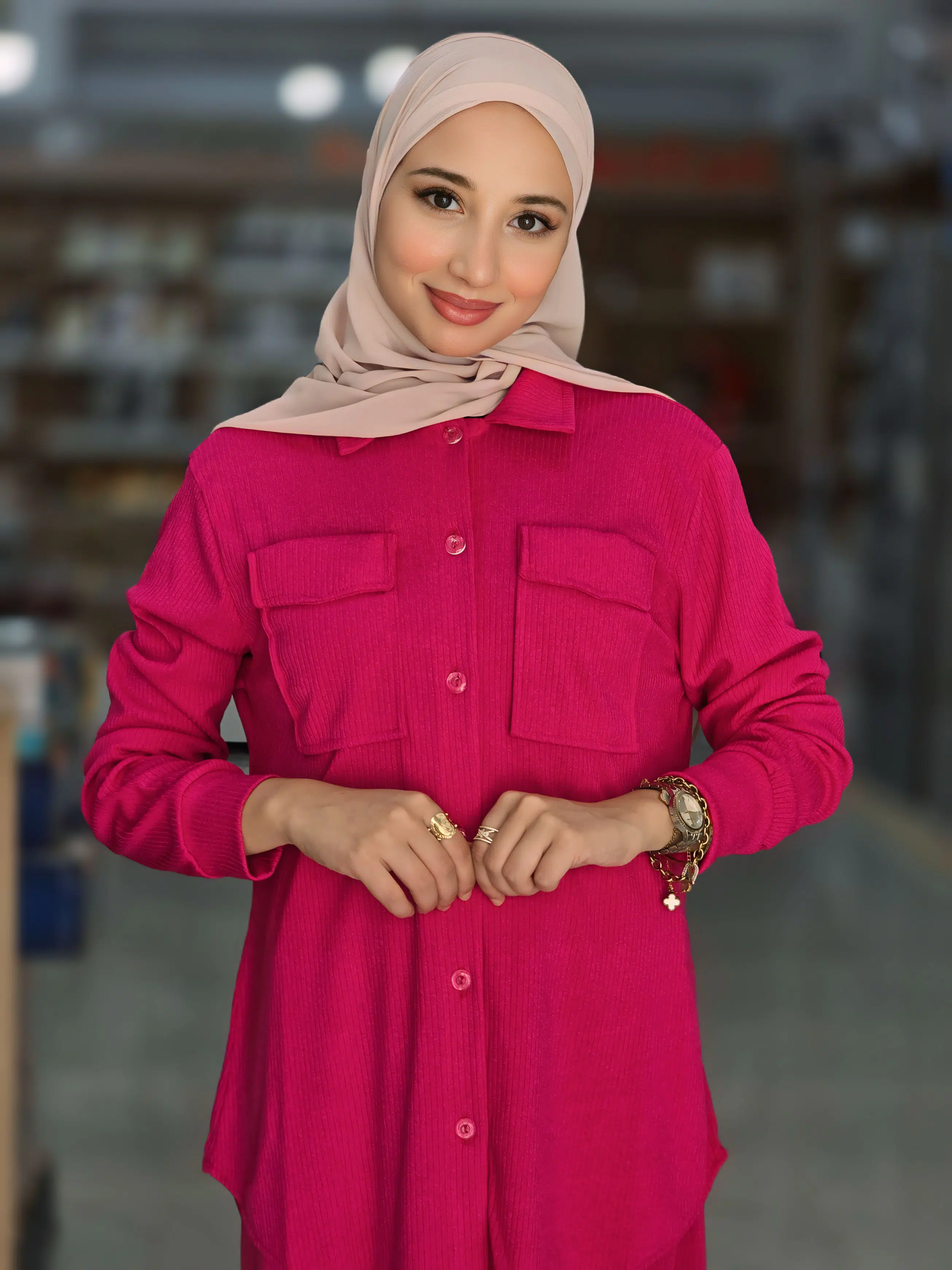 Tenue 2 pièces - Rose fushia