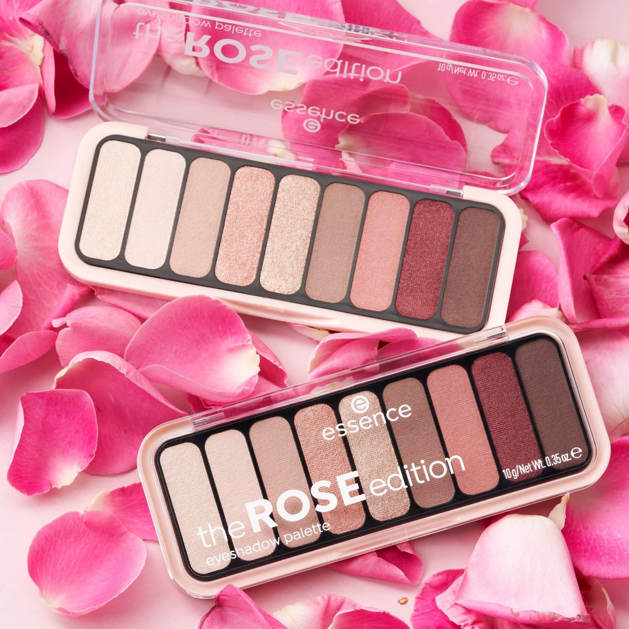 essence - the ROSE edition palette fards à paupières