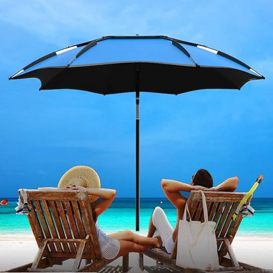 Parasol & Parapluie de Plage Multifonction