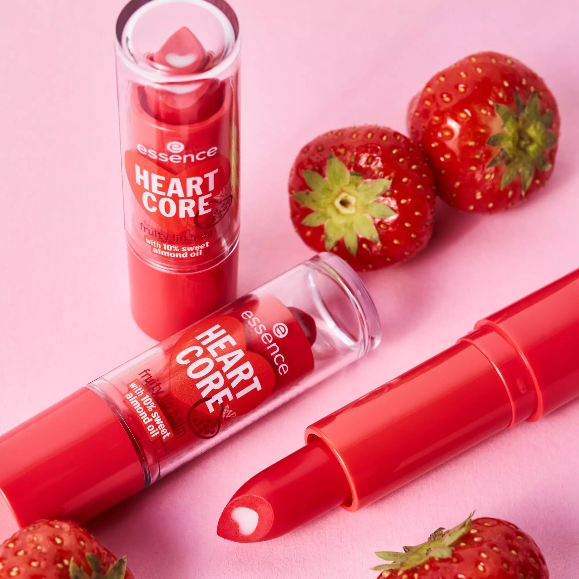essence - HEART CORE fruity baume à lèvres - 02