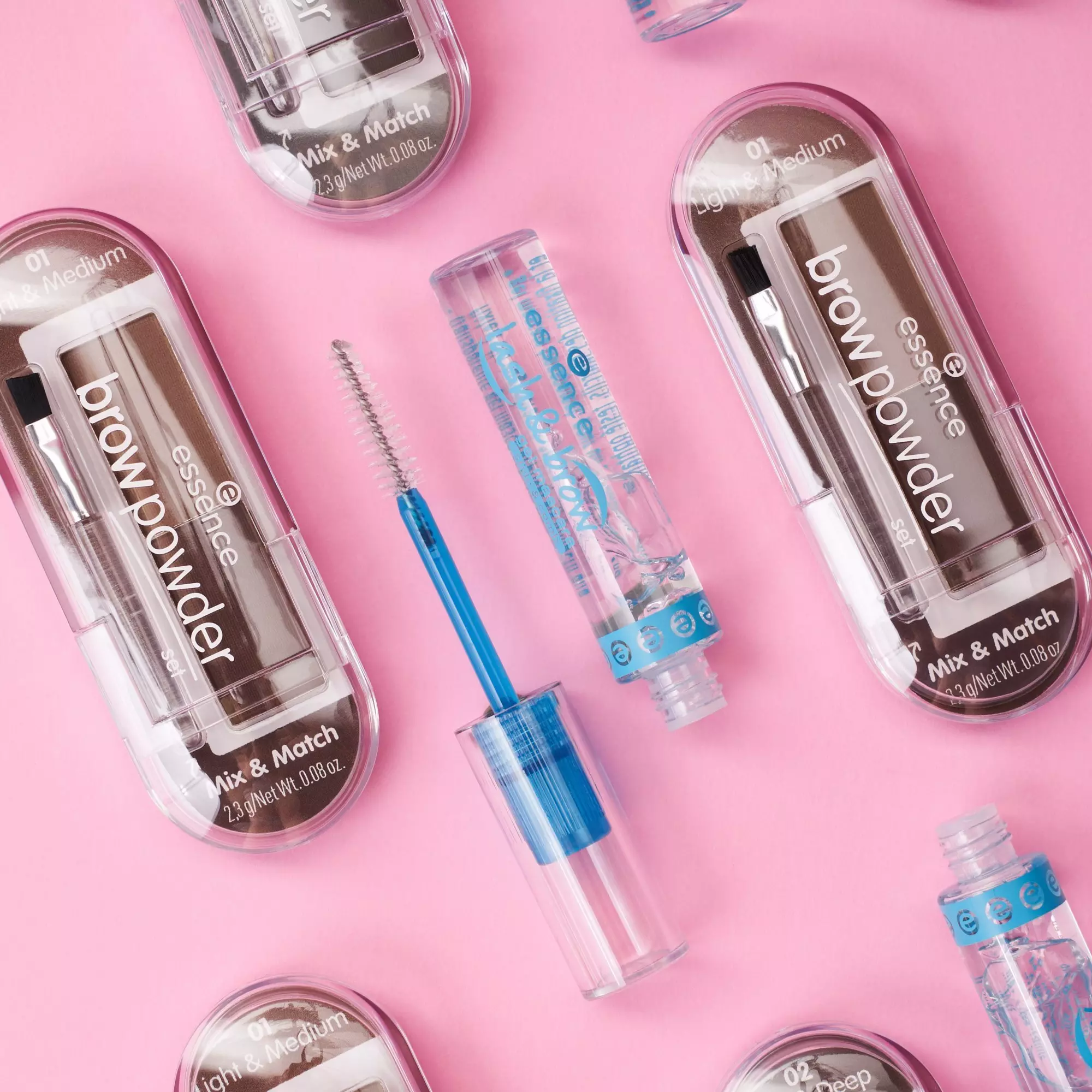 essence - lash & brow gel mascara gel cils et sourcils