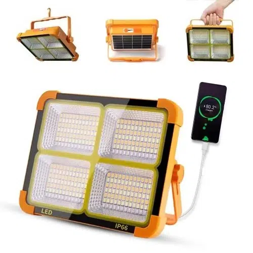 Projecteur Solaire Portable LED 200W