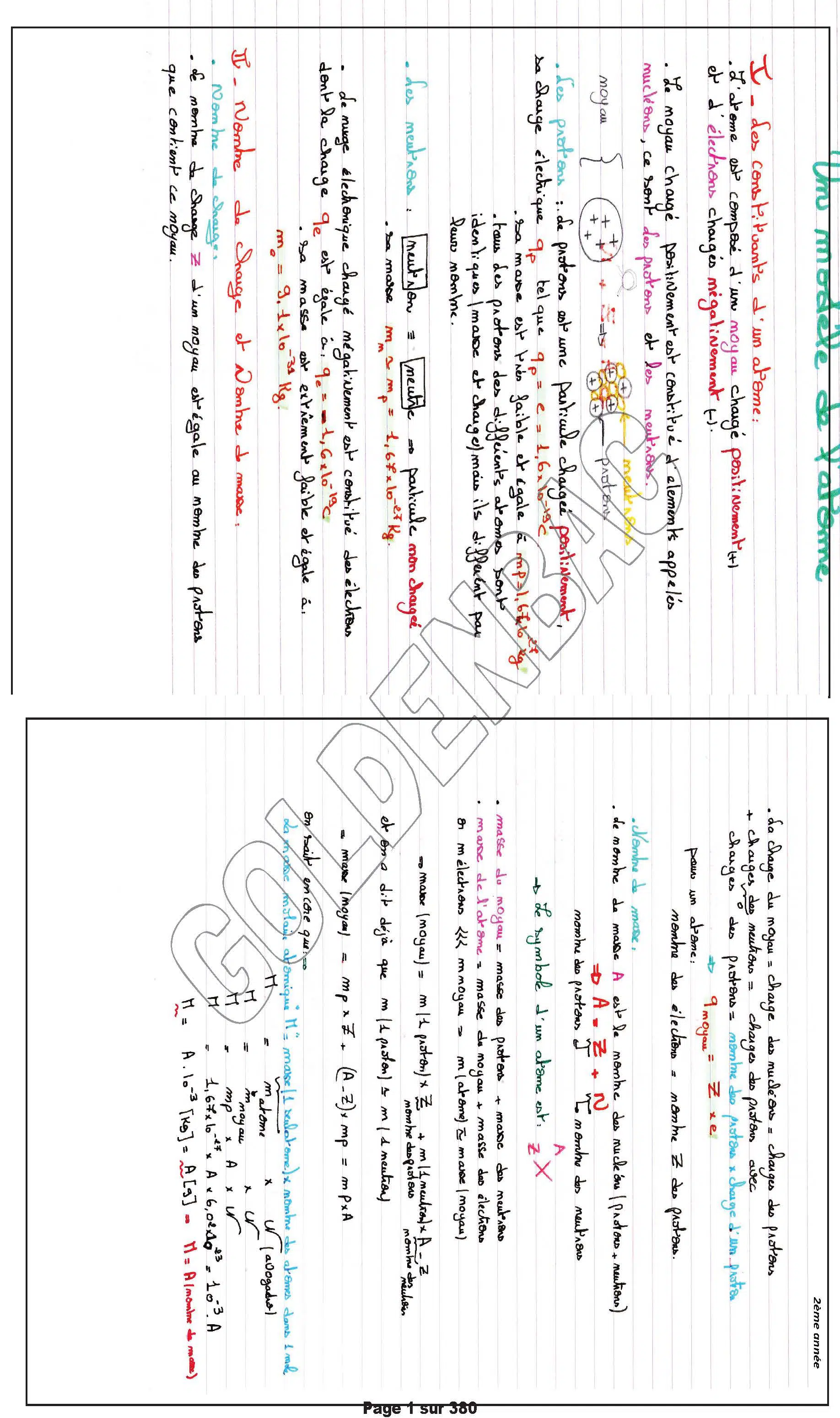 LIVRE 2EME SCIENCES - 1ER TRIMESTRE