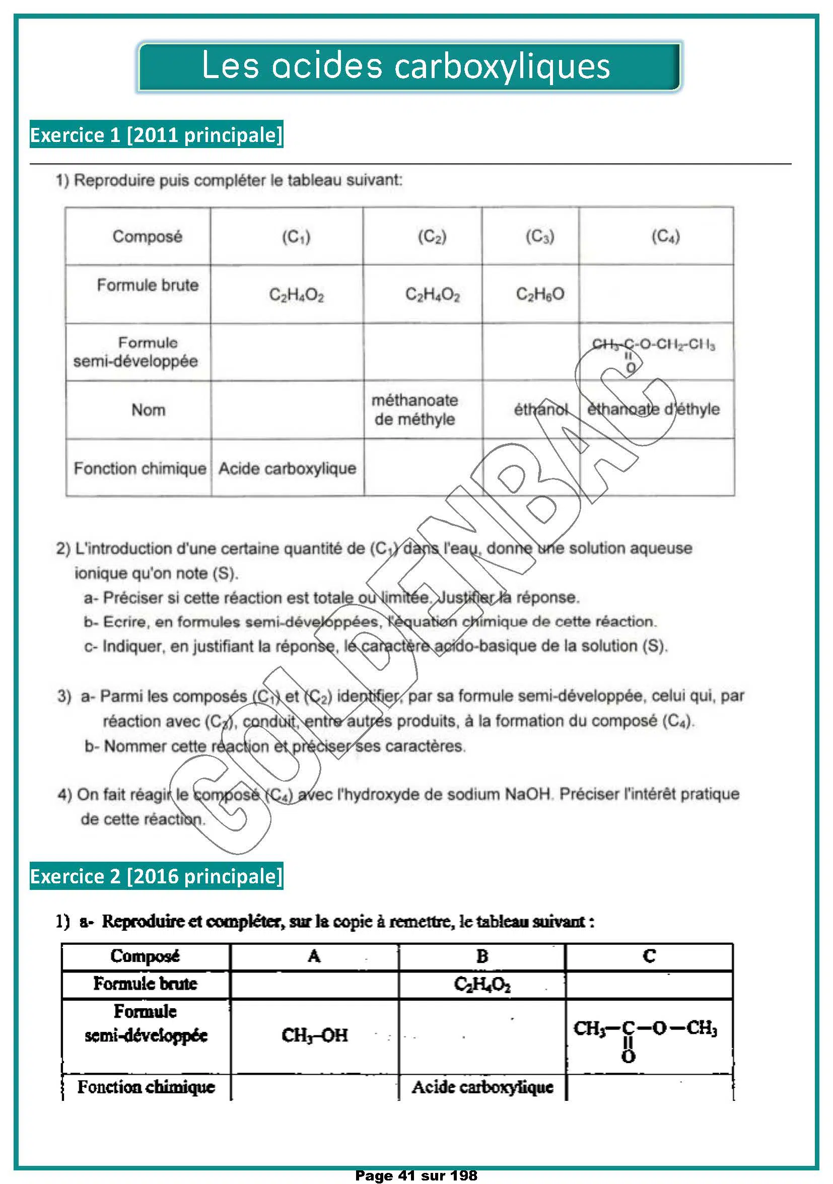 PHYSIQUE - MATHS -SCIENCES BIOLOGIES - TOUTE lANNEE - BAC SPORT