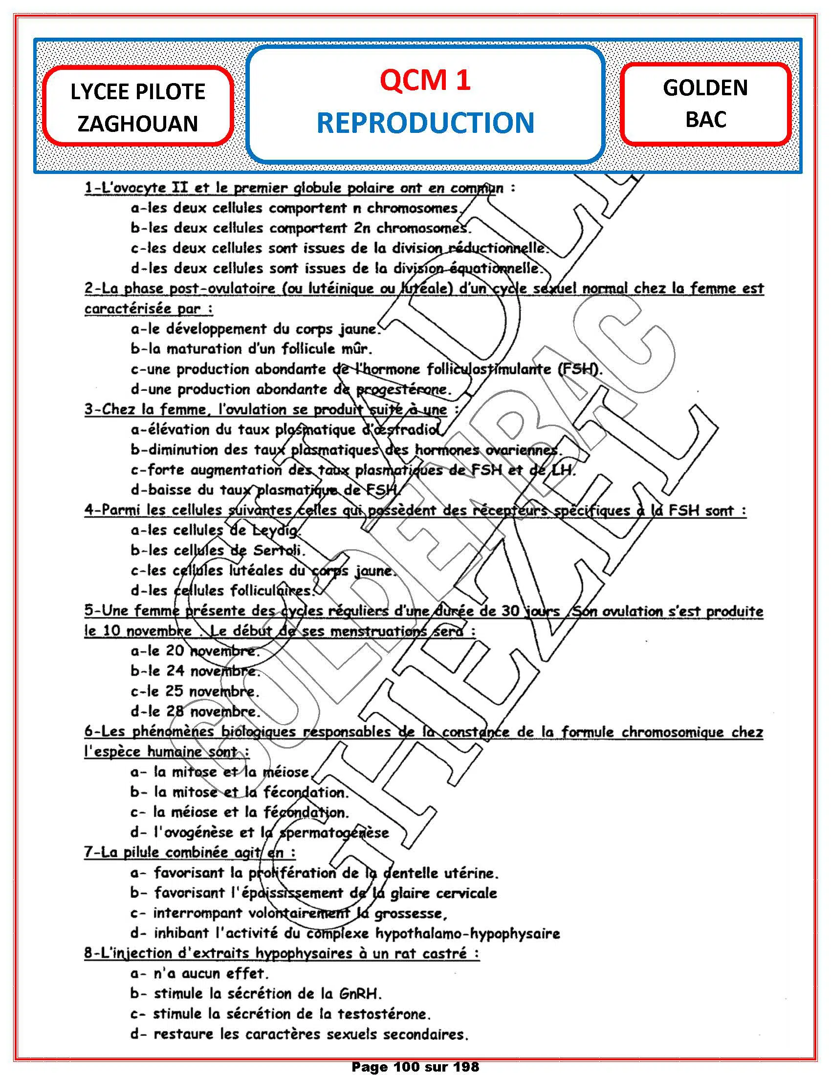 PHYSIQUE - MATHS -SCIENCES BIOLOGIES - TOUTE lANNEE - BAC SPORT