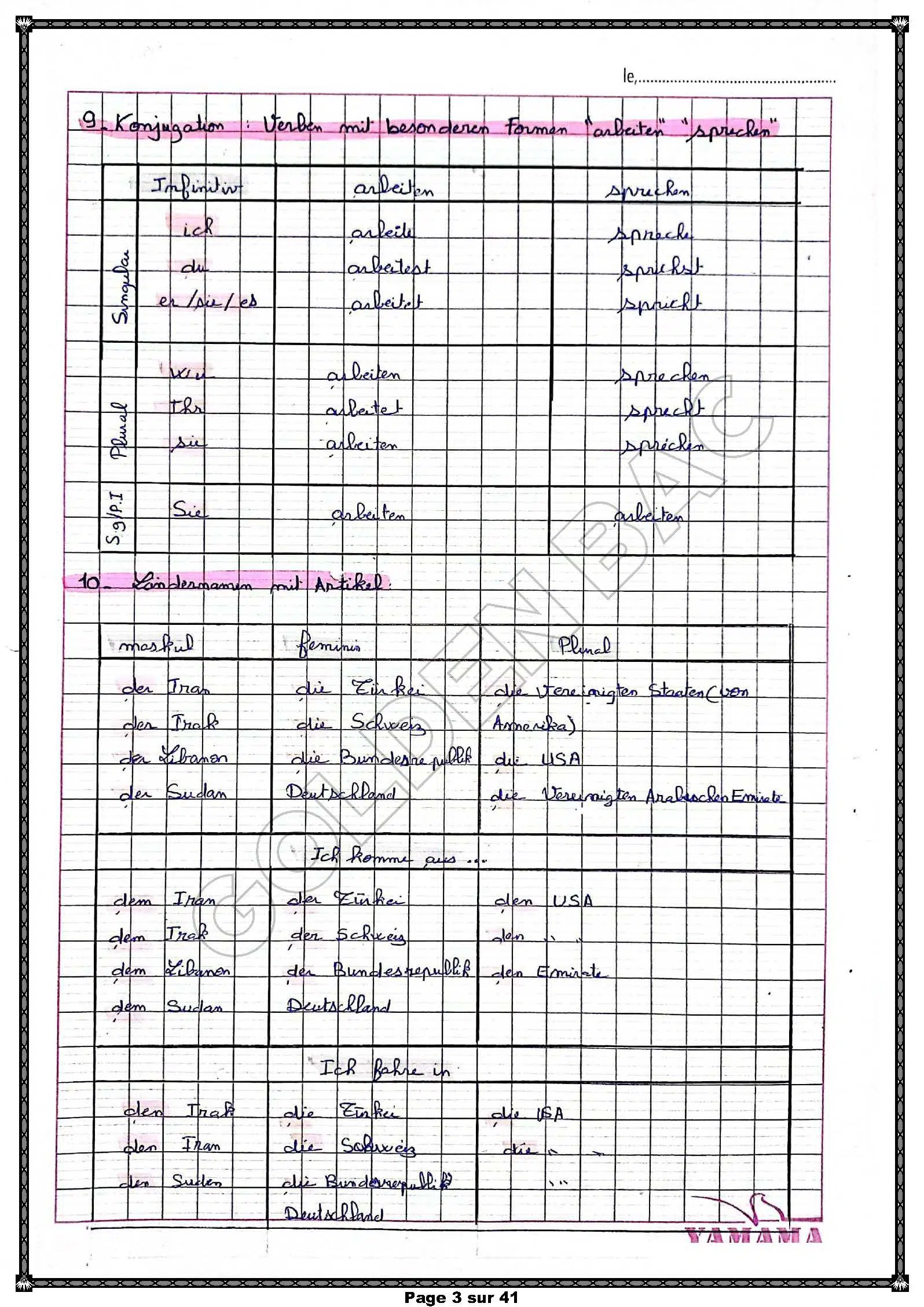 LIVRE ALLEMAND - TOUTE LANNEE - 3EME ANNEE
