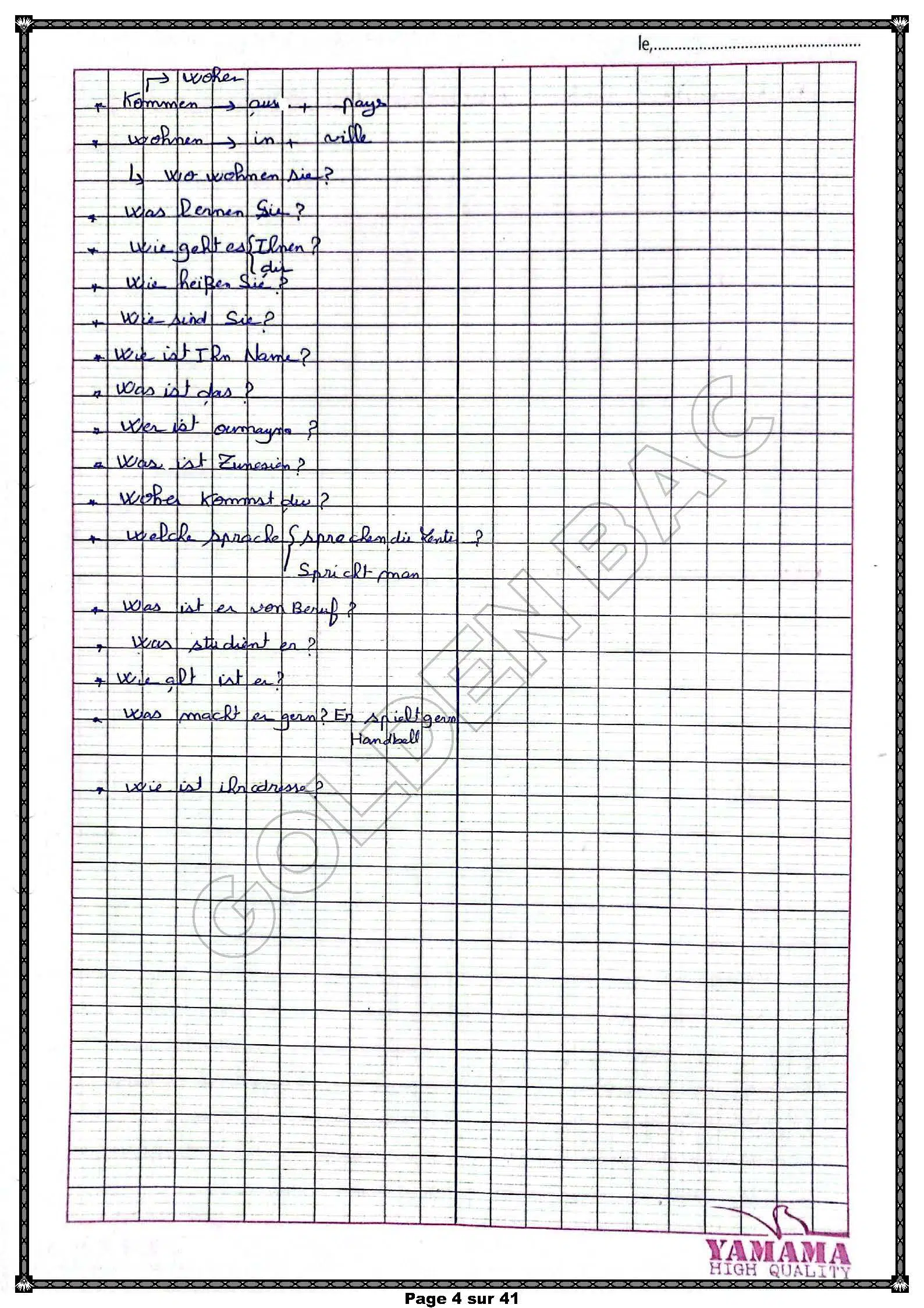 LIVRE ALLEMAND - TOUTE LANNEE - 3EME ANNEE