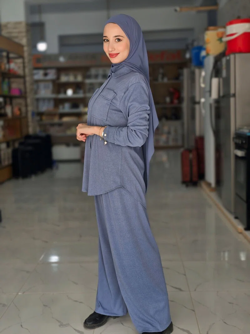 Tenue 2 pièces - Bleu Djean