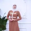 Robe Amira  Voilée