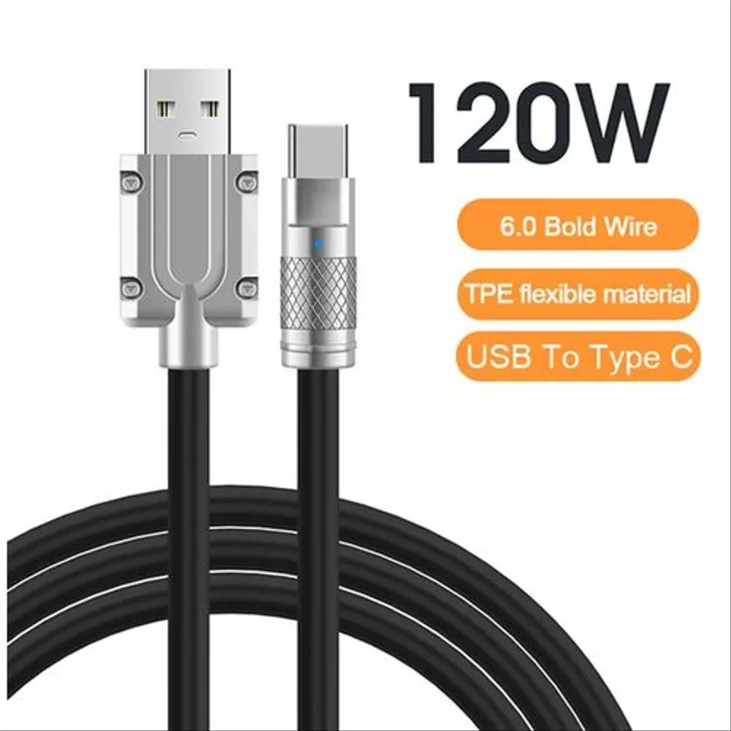 CABLE DE CHARGE TYPE C SUPER RAPIDE 120W