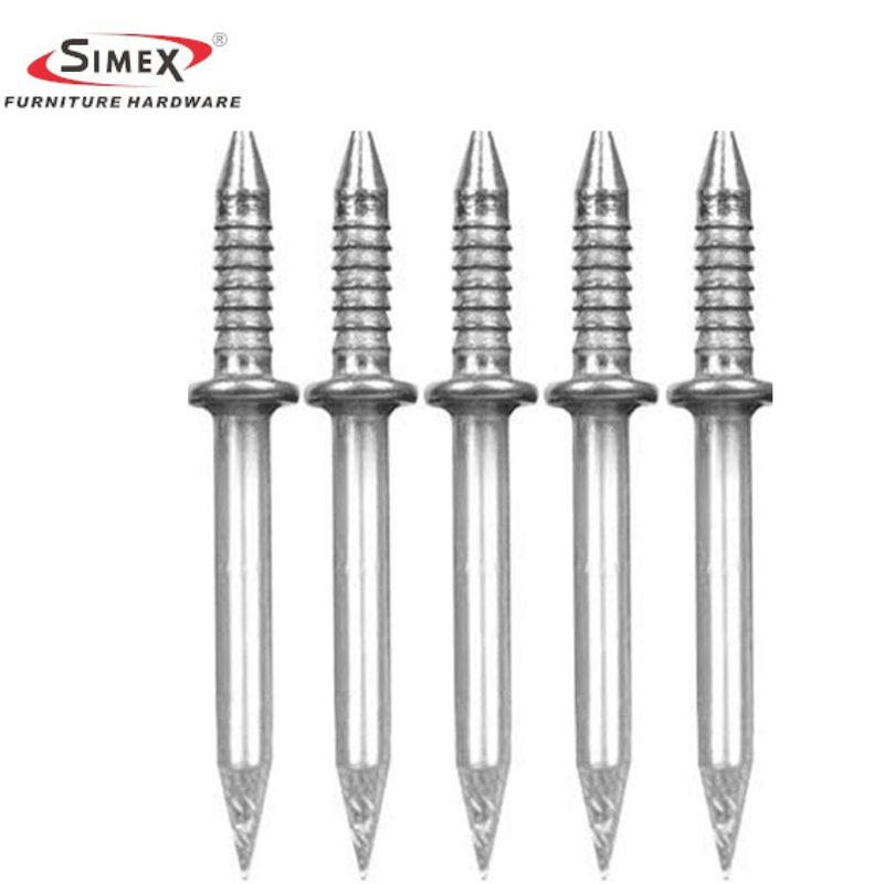 Clou Sans Couture à Double Tête – Pour Plinthes & Décoration (100 PCS + 1 Manchon) SIMEX
