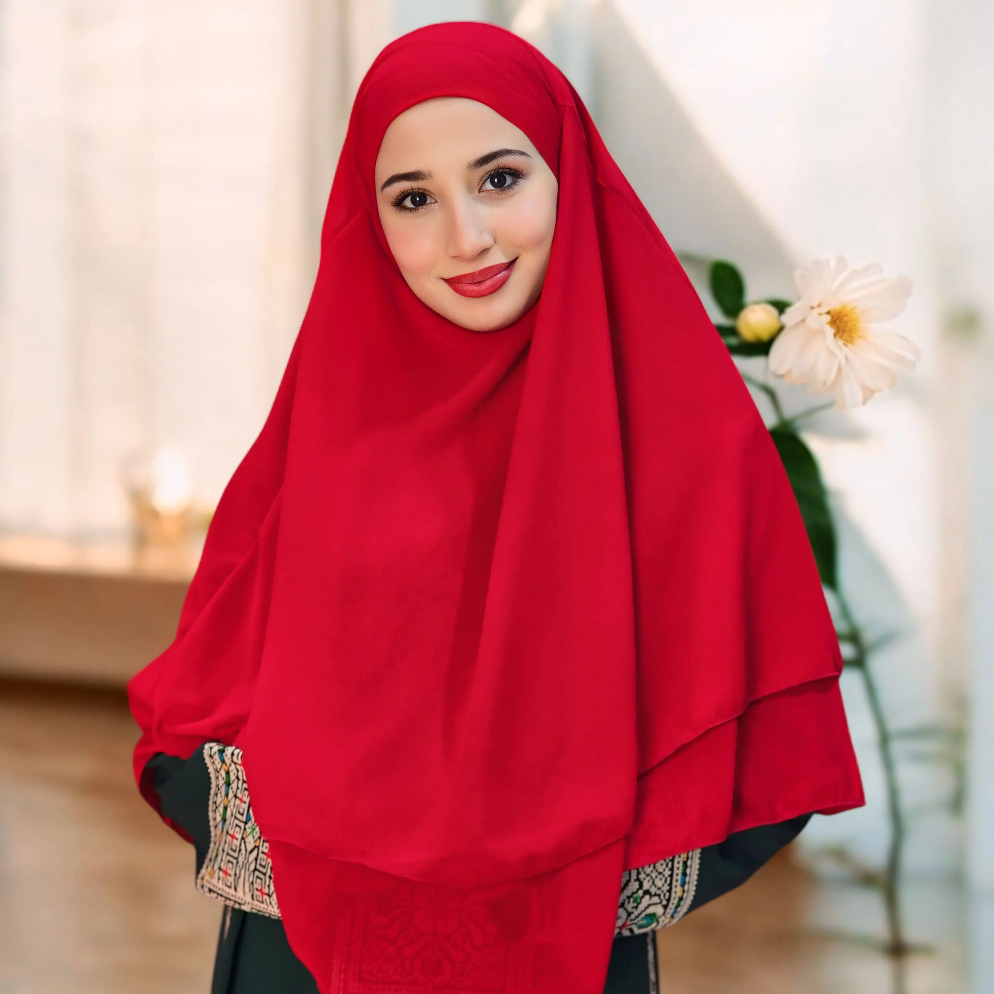 Hijeb Longue Rouge