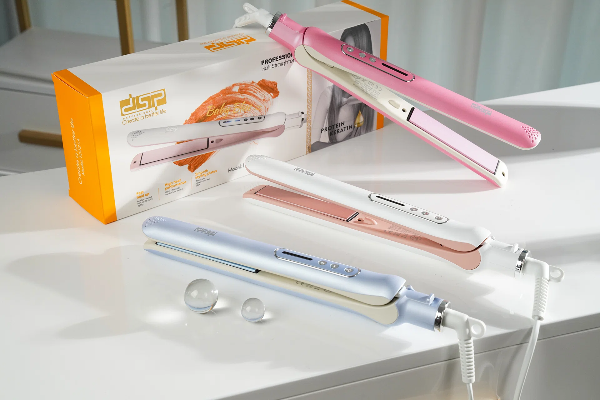 Lisseur de cheveux DSP 10221