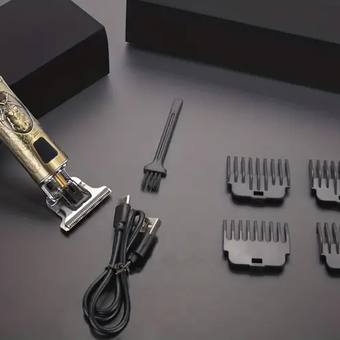 Daling Tondeuse métal -barbe et cheveux - Sans fil pour - Pro