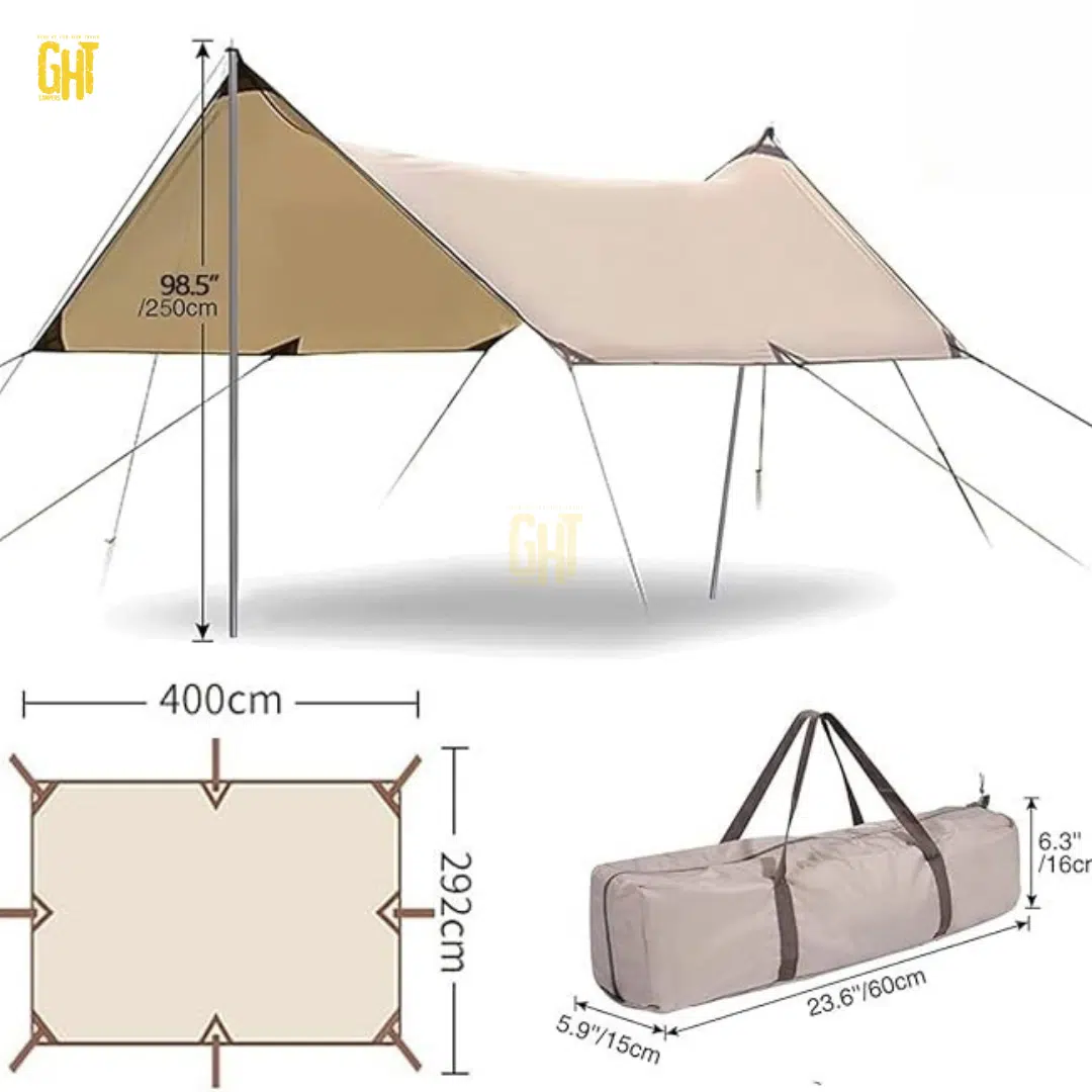 Tarp Tent (Tente Bâche) – JETSHARK