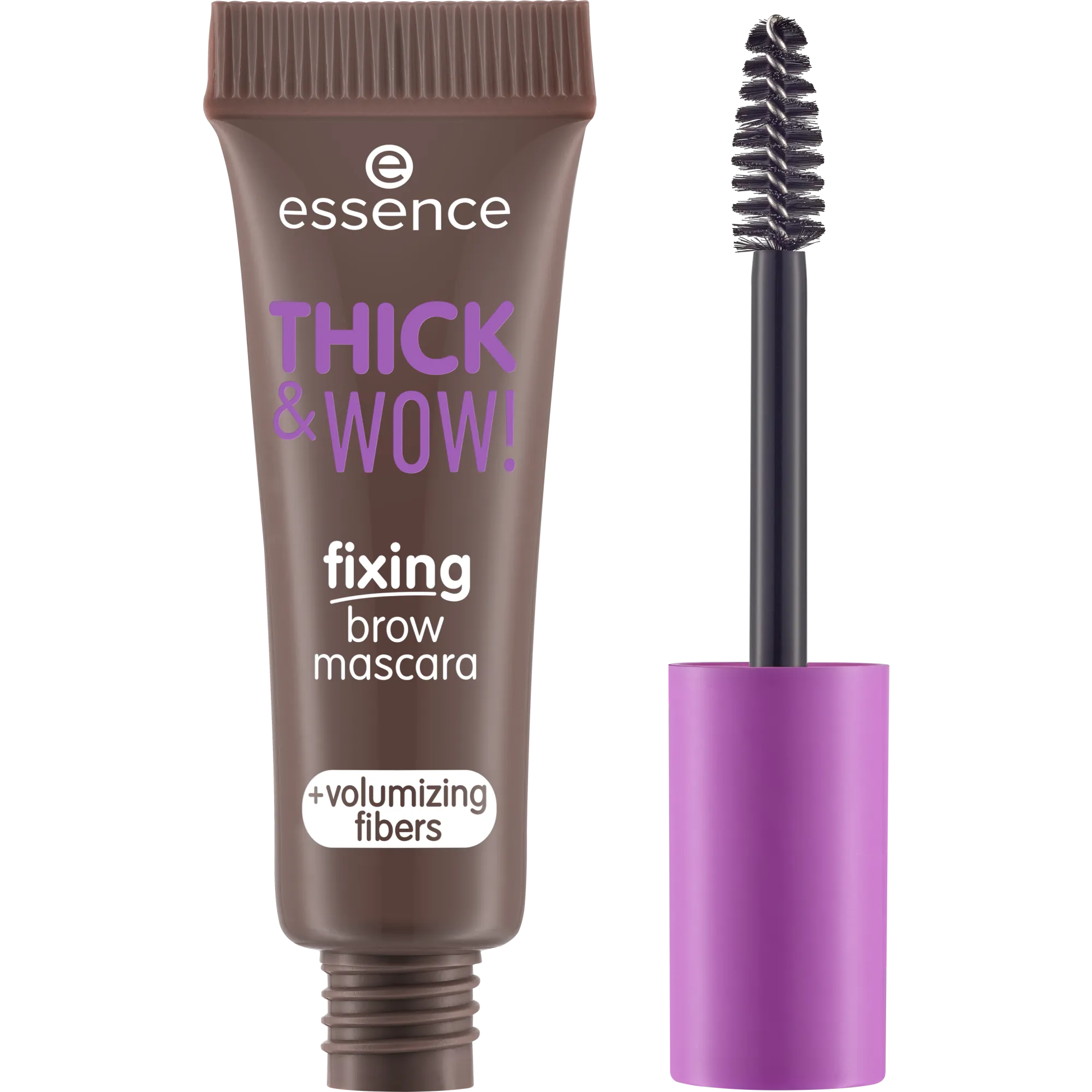 essence - THICK & WOW! fixing brow mascara sourcils - 02