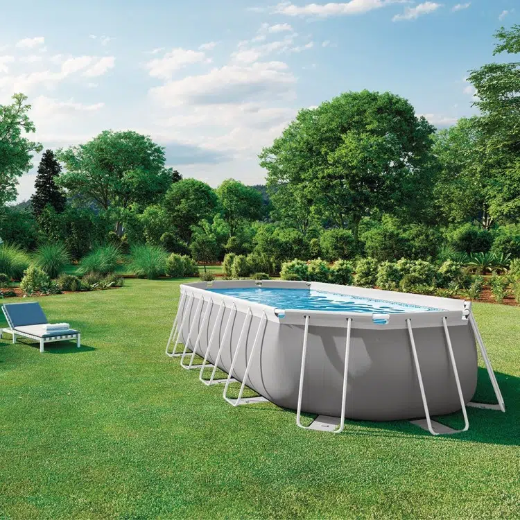 Piscine Prism Frame ovale 6,10 x 3,05 x 1,22 m