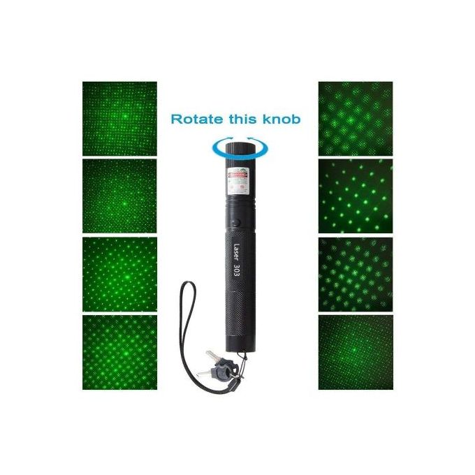 Pointeur laser vert polyvalent haute puissance