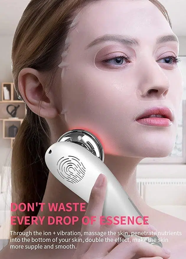 Appareil de beauté pour le visage de nettoyage et anti rides