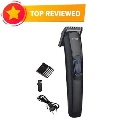 Tondeuse cheveux et barbe HTC Sans Fil -Rechargeable  - Noir
