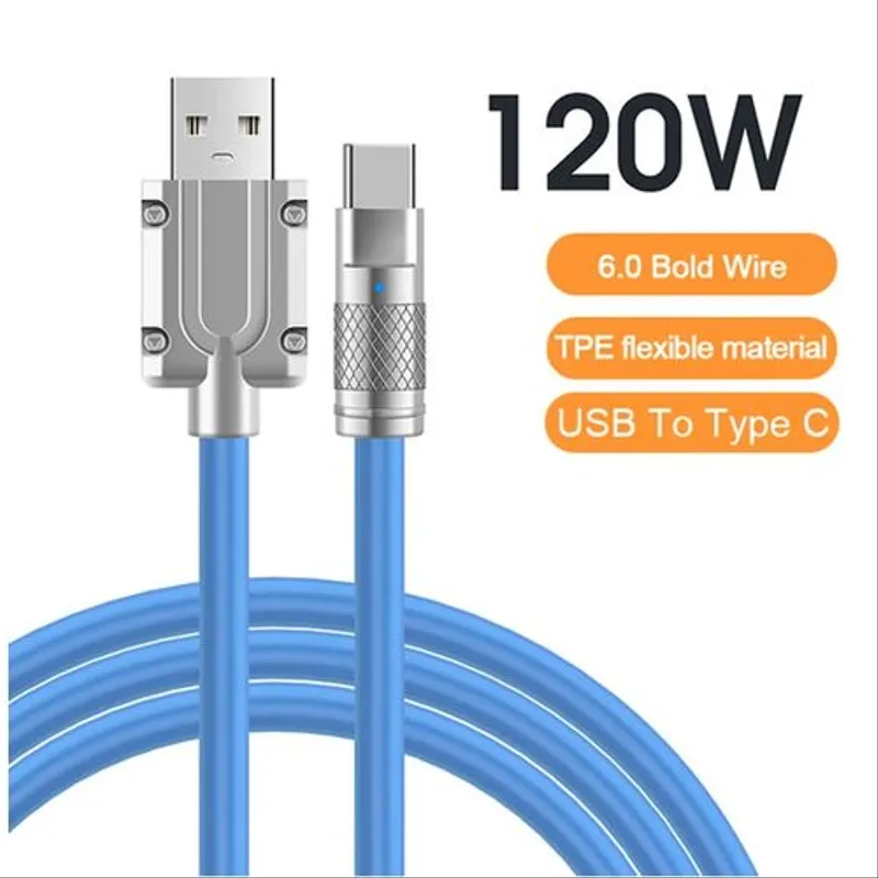 CABLE DE CHARGE TYPE C SUPER RAPIDE 120W