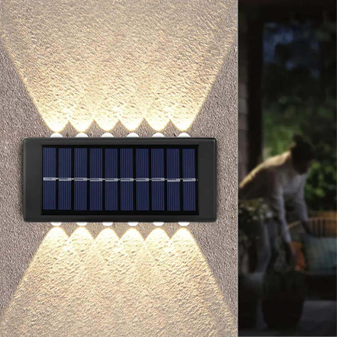 Appliques Solaires Sans Fil 12 LED