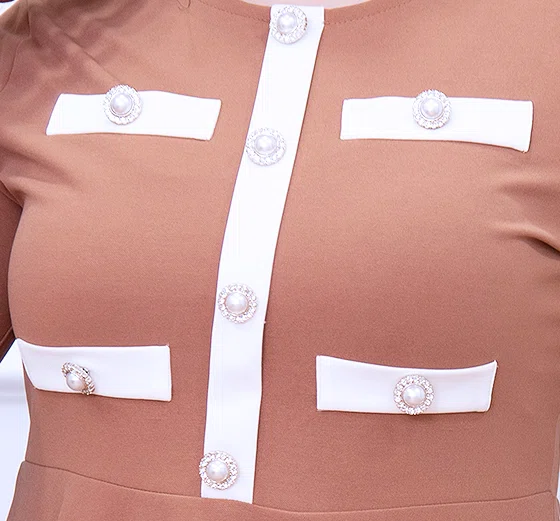 Robe Amira  Voilée