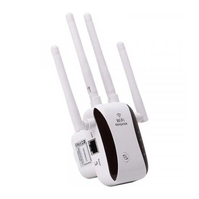 Répéteur Réseau WiFi - Amplificateur signal - 4x Antennes