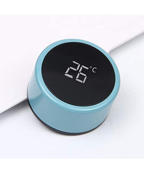 Flacon Tasse Thermique Sain En Acier Inoxydable 304 Digital Touch 500 Ml - Bleu Clair