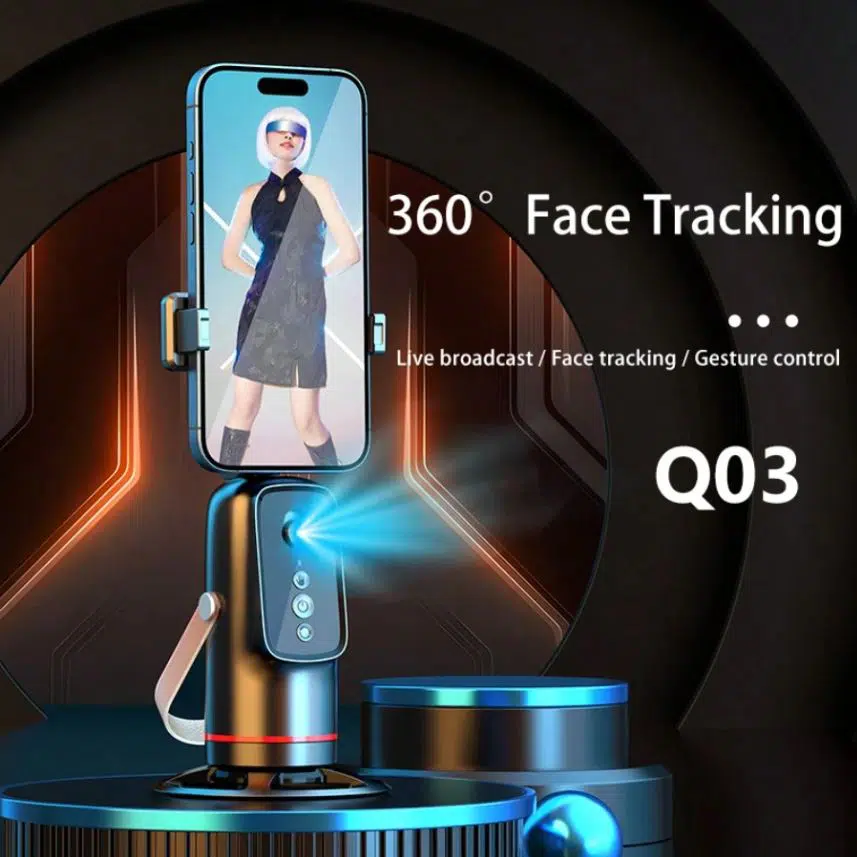 Trépied Gimbal Q03 avec Suivi Automatique